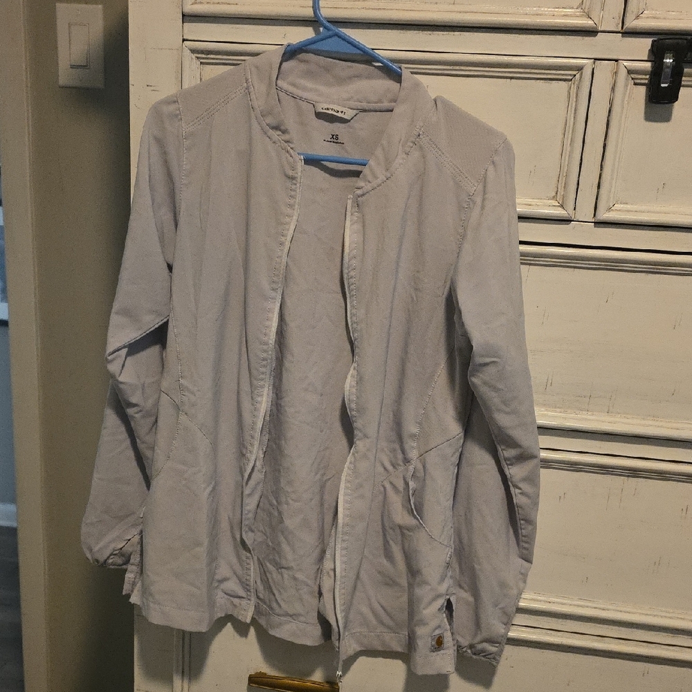Carhartt Women's Light Gray Utility Jacket